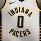 Men's Tyrese Haliburton White Home Team Jersey