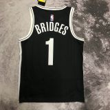 Men's Mikal Bridges Black Team Jersey