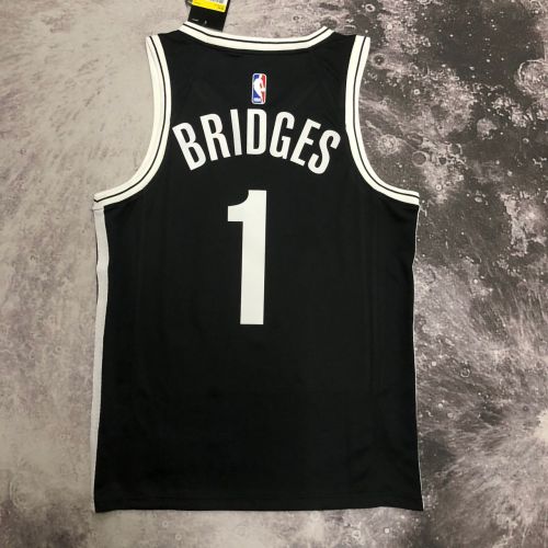 Men's Mikal Bridges Black Team Jersey
