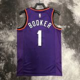 Men's Devin Booker Purple Retro Team Jersey