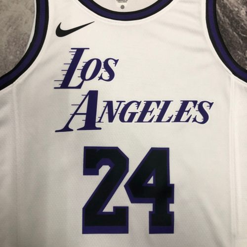 Men's Kobe Bryant White Team Jersey - City Edition