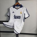 Real Madrid 2000/2001 Home Retro Jersey