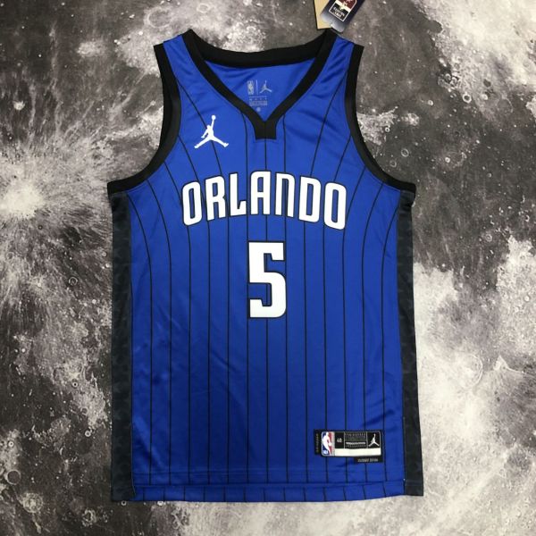 Men's Paolo Banchero Blue Team Jersey - Statement Edition