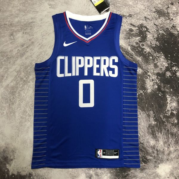 Men's Russell Westbrook Blue Team Jersey