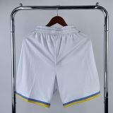 Men's White Retro Team Shorts