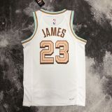 Men's LeBron Raymone James White Team Jersey - City Edition