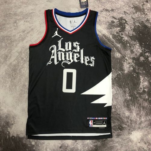 Men's Russell Westbrook Black Team Jersey - Statement Edition