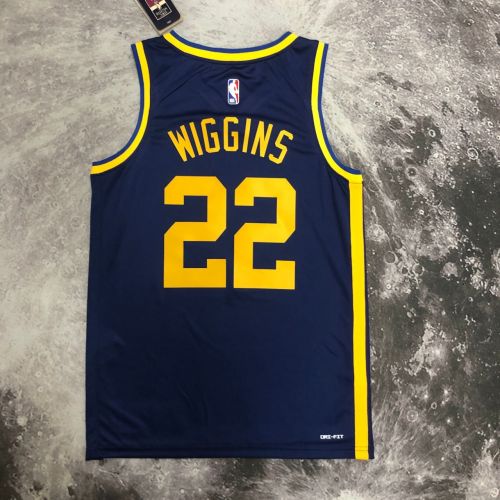 Men's Andrew Wiggins Blue Team Jersey - Statement Edition