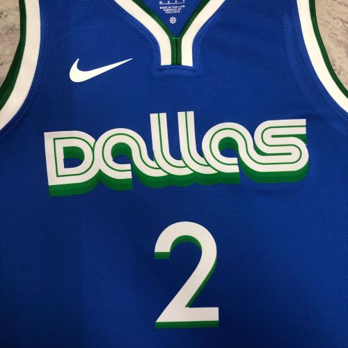 Men's Kyrie Irving Blue Team Jersey - City Edition