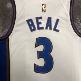 Men's Bradley Beal White Retro Team Jersey