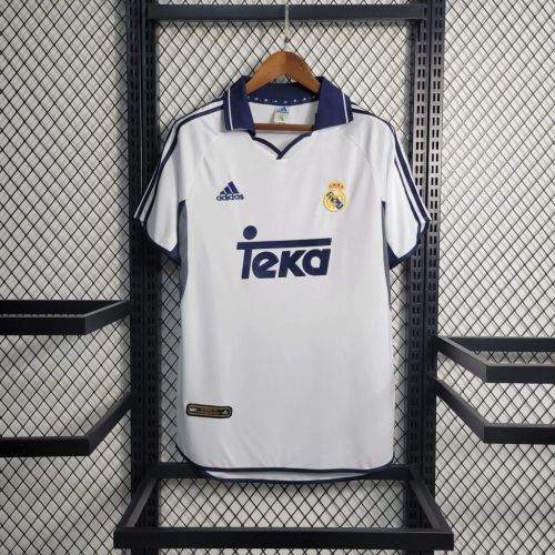 Real Madrid 2000/2001 Home Retro Jersey