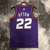 Men's DeAndre Ayton Purple Retro Team Jersey