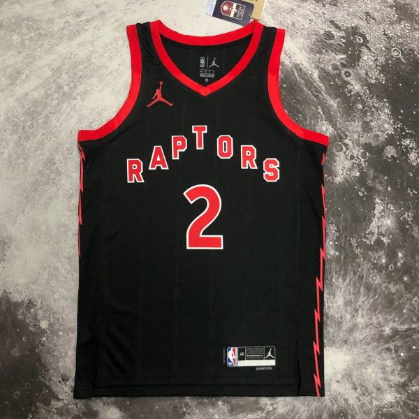 Men's Kawhi Leonard Black Team Jersey - Statement Edition