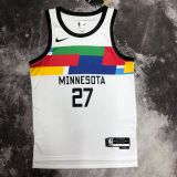 Men's Rudy Gobert White Team Jersey - City Edition