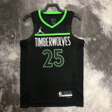 Men's Derrick Rose Black Team Jersey - Statement Edition