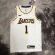 Men's D'Angelo Russell White Team Jersey