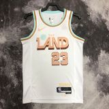 Men's LeBron Raymone James White Team Jersey - City Edition