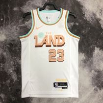 Men's LeBron Raymone James White Team Jersey - City Edition