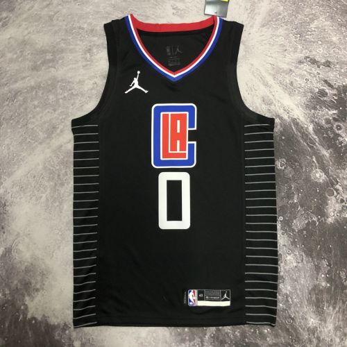 Men's Russell Westbrook Black Team Jersey - Statement Edition