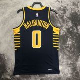 Men's Tyrese Haliburton Black Away Team Jersey