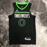 Men's D'Angelo Russell Black Team Jersey - Statement Edition