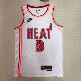 Men's Dwyane Wade White Retro Team Jersey