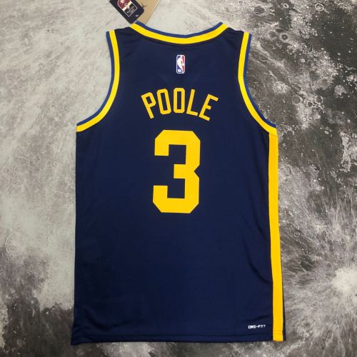 Men's JordanPoole Blue Team Jersey - Statement Edition