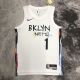 Men's Mikal Bridges White Team Jersey - City Edition