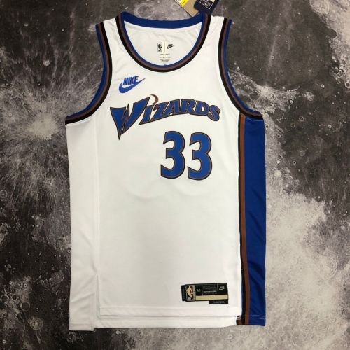 Men's Kyle Kuzma White Retro Team Jersey