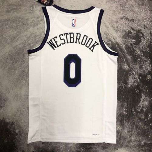 Men's Russell Westbrook White Team Jersey - City Edition