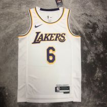 Men's LeBron James White Team Jersey