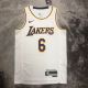 Men's LeBron James White Team Jersey