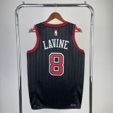 Men's Zach LaVine Black Team Jersey - Statement Edition