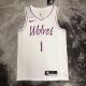 Men's Anthony Edwards White Team Jersey