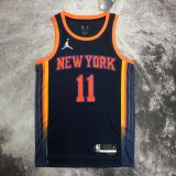 Men's Jalen Brunson Black Team Jersey - Statement Edition