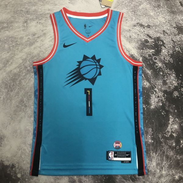 Men's Devin Booker Blue Team Jersey - City Edition