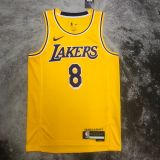 Men's Kobe Bryant Yellow Team Jersey