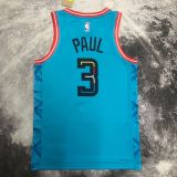 Men's Chris Paul Blue Team Jersey - City Edition