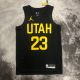 Men's Lauri Markkanen Black Team Jersey - Statement Edition