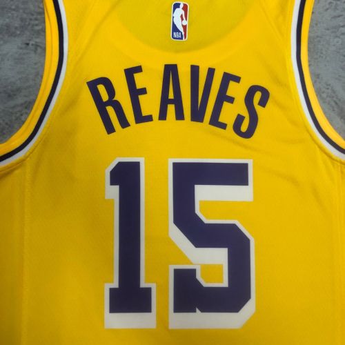 Men's Austin Reaves Yellow Team Jersey