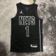 Men's Mikal Bridges Black Team Jersey - Statement Edition
