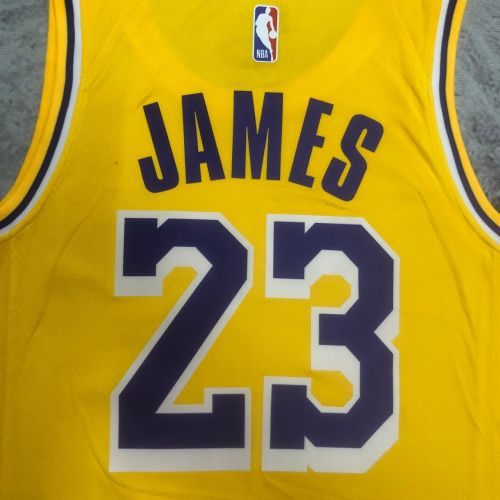Men's LeBron James Yellow Team Jersey