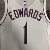 Men's Anthony Edwards White Team Jersey