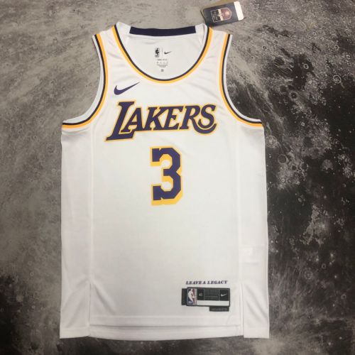Men's Anthony Davis White Team Jersey