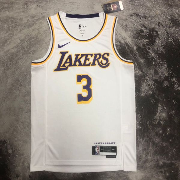 Men's Anthony Davis White Team Jersey