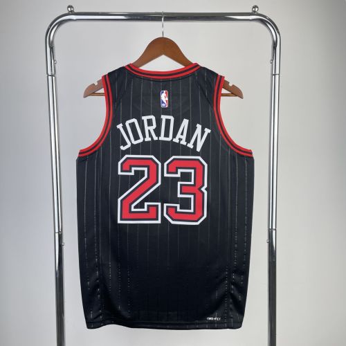 Men's Michael Jordan Black Team Jersey - Statement Edition
