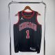 Men's Derrick·Rose Black Team Jersey - Statement Edition