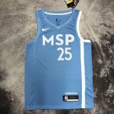 Men's Derrick Rose Blue Team Jersey