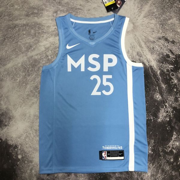 Men's Derrick Rose Blue Team Jersey