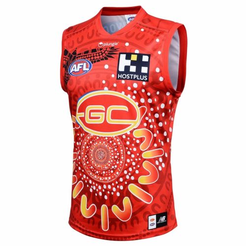 Gold Coast Suns 2023 Men's Indigenous Guernsey